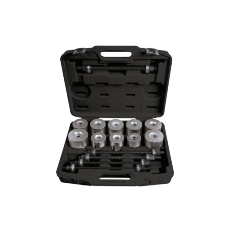 Surtido de herramientas para extracción e introducción de los silent block puente posterior, sellos de aceite árbol motor y rod